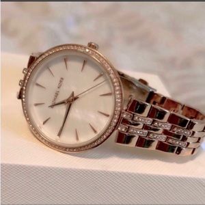 Michael Kors rose gold watch